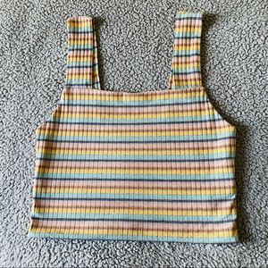 American Eagle Square Neck Tank Top